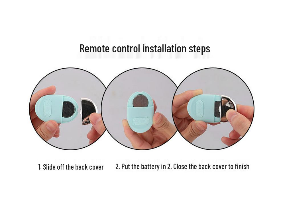 Comele Little Whale Vibrador Remoto Sem Fio Multifrequencial Feminino