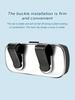 One‑Click Car Sun Visor Storage Bag – Fully Enclosed, Dustproof & Shockproof, with Spring Clip, Fits All Vehicles