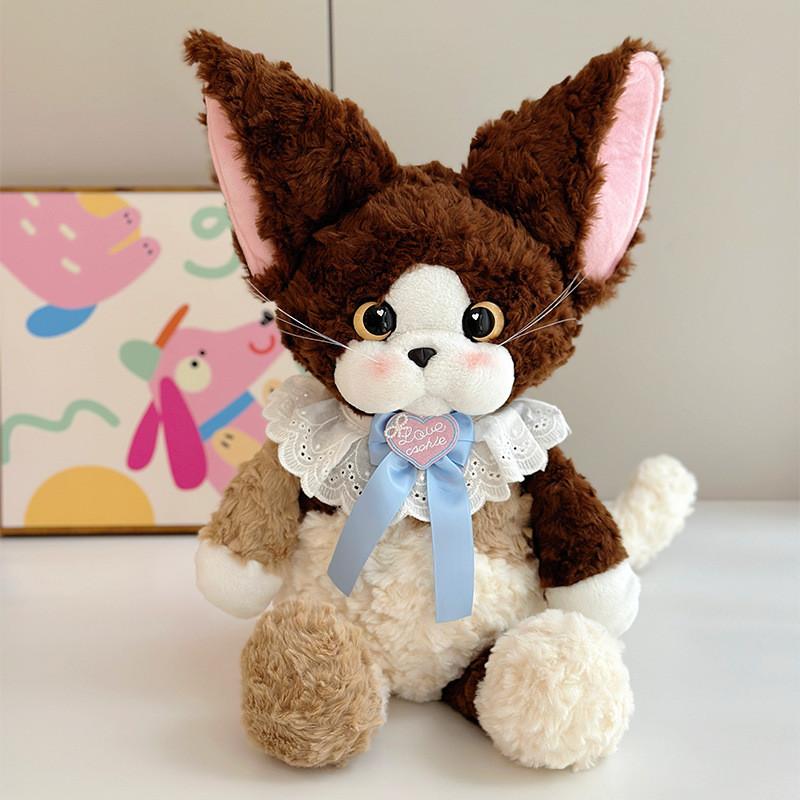 Rex Devon Cute Cat Doll Short Plush Pp Cotton Filled Companion Doll Teens For