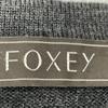 FOXEY 26052 Gray Nylon Skirt and Wool Knit Dress Dress 38 grayUsed