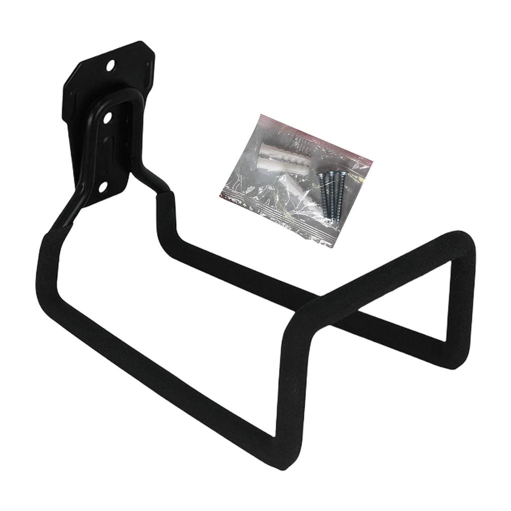 Sturdy Metal Water Hose Holder for Wall Mounting Space Saving Storage Hook Rust Proof Hanger for Outdoor Garden Use