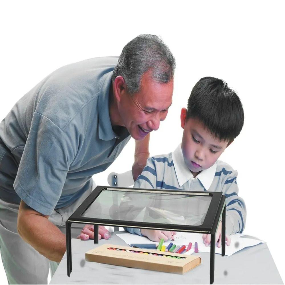 Reading Hands Free Magnifier Durable 3X Magnifying Glass  Gifts for Elderly