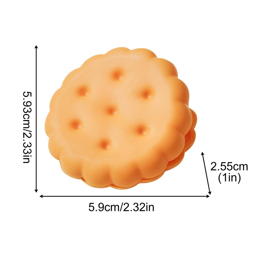 Biscuits Snack Sealing Clip Household Snack Package Strong Sealing Clip Leak-proof Moisture-proof Plastic Bag Sealing Clip
