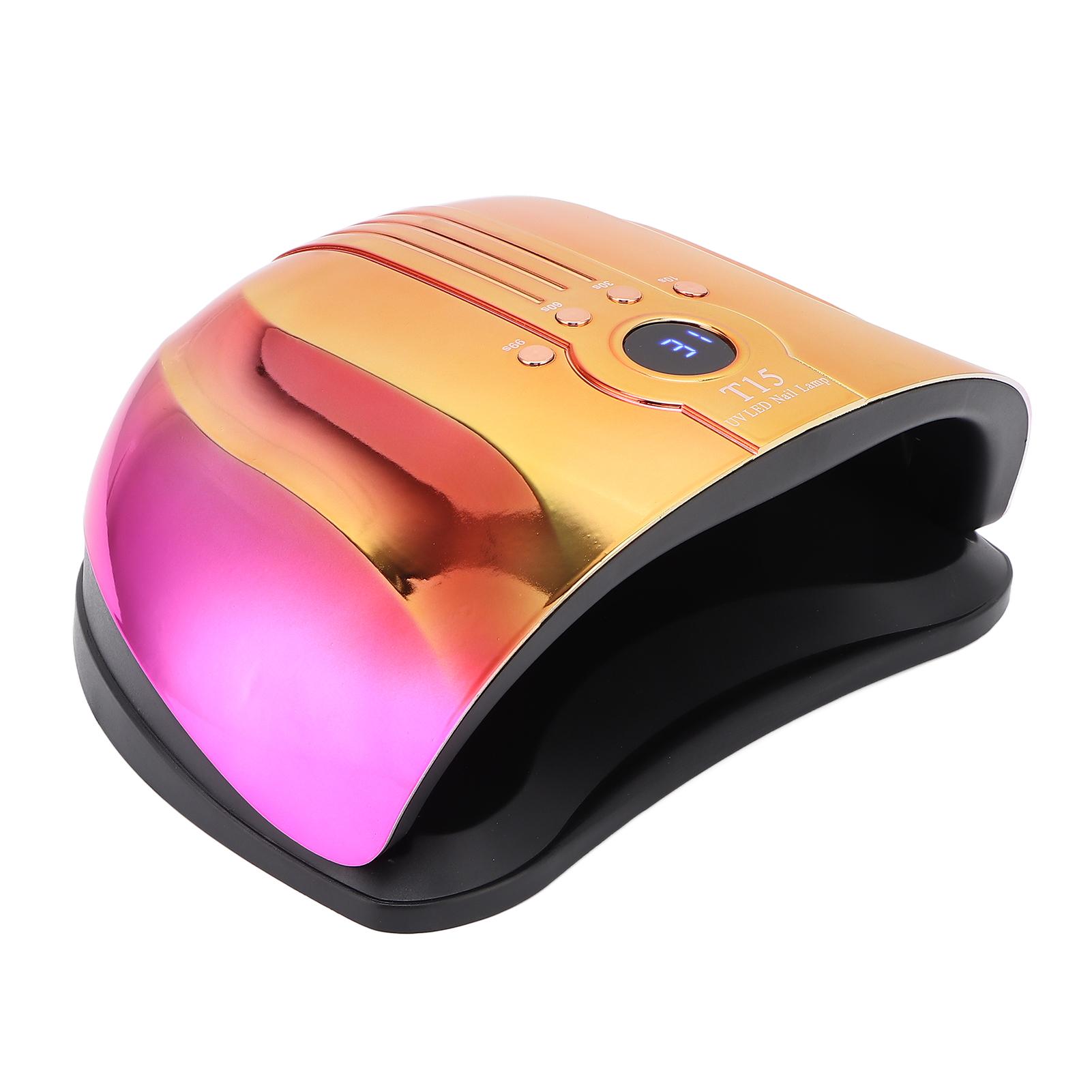 

УФ-светодиодная лампа для ногтей 160 Вт, профессиональная, с 4 таймерами, для сушки гель-лака и ногтей, для домашнего салона EU Plug