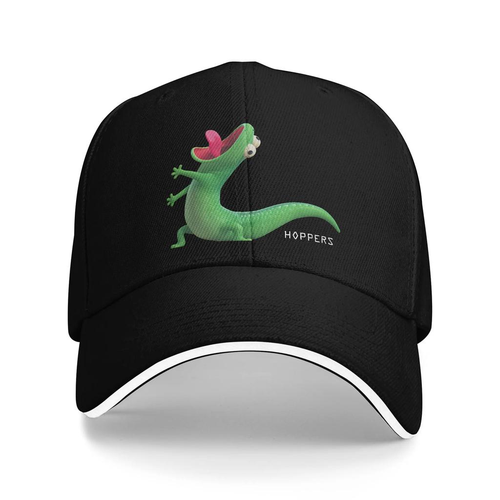 Hoppers Cartoon Tom Lizard Baseball Caps Retro Sandwich Caps Unisex Adjustable Dad Hat Travel Gift