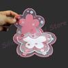 Silicone World 1 ks Podložky pod hrnky Sakura Daisy PVC Měkké podložky Podložka pod misku Podložka pod hrnec Podložka pod talíř Tepelná izolace Prostírání na jídelní stůl
