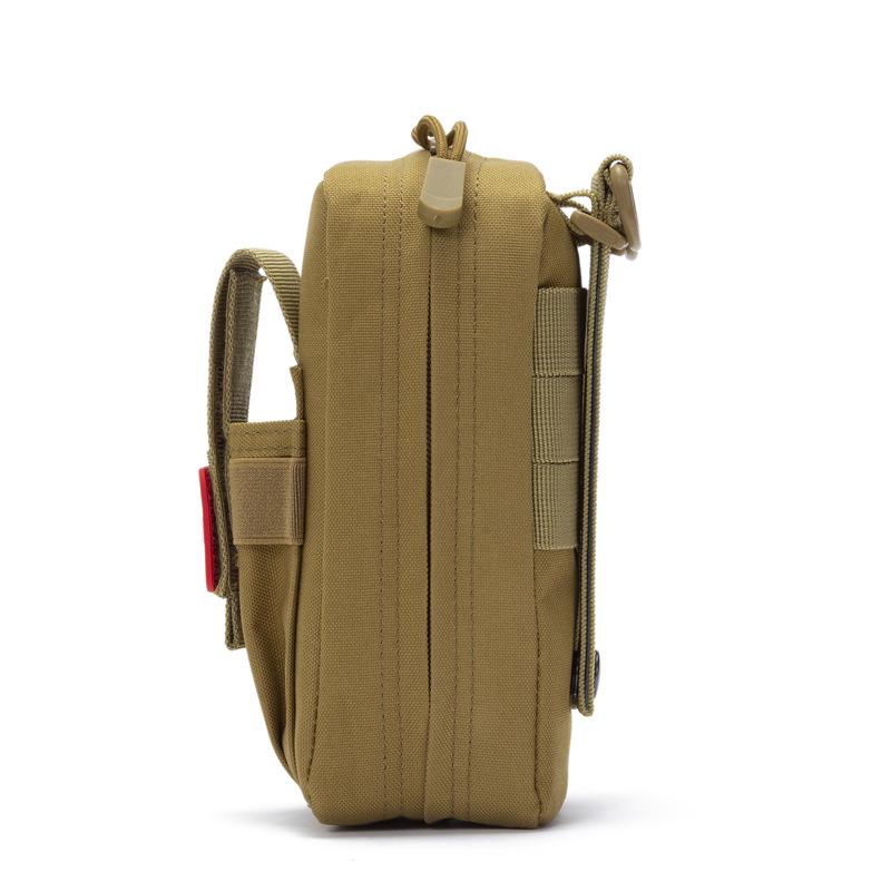 Multifunctional Camouflage Survival Kit: Tactical Waist Pack & Mountaineering Pouch