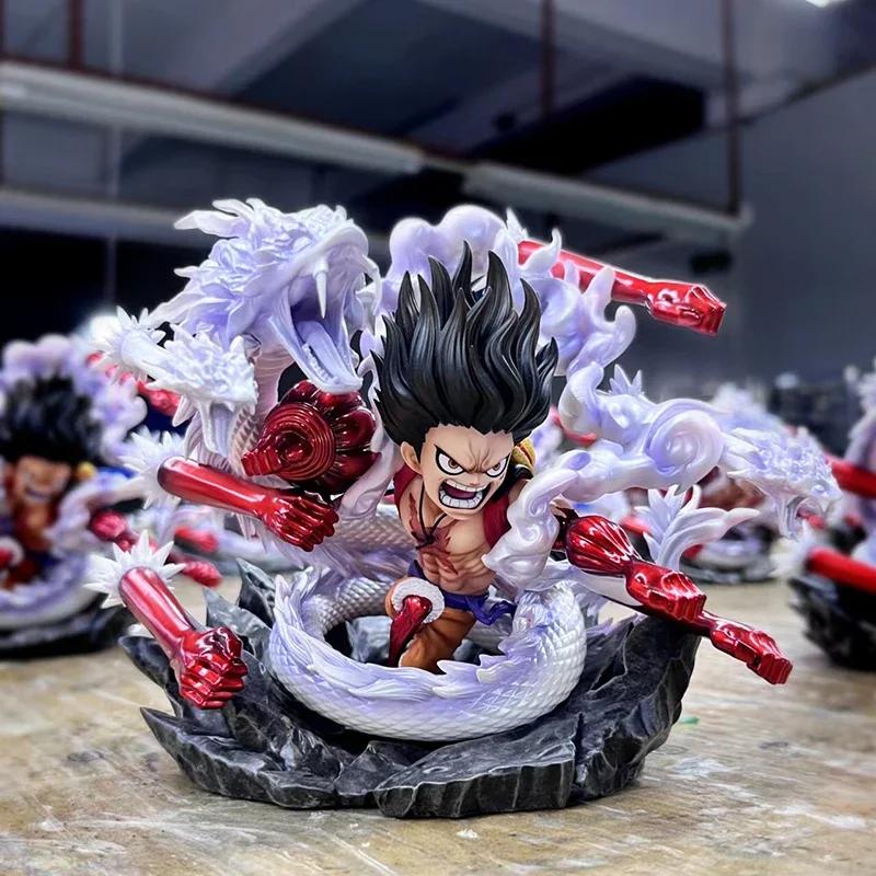 15cm One Piece Anime Figure Luffy Figures Gear 4 Monkey D. Luffy Action Figures Pvc Model Statue Collection Decoration Toys Gift