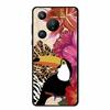 Huawei Pura 70 Pro Embossed Color Painting Phone Case with High-Grade Texture - 1 Piece.