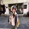 Womens Cute Polka Dot Fuzzy Knit Ear Flap Hat Soft Warm Fabric Adjustable Tie Strings For Winter Daily Wear Outdoor Activities