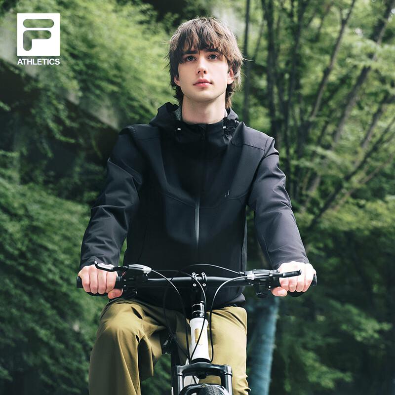 Fila Unisex Woven Hooded Windbreaker Jacket