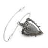 Crystal Pendulum Pendant Necklace Natural Stone Gemstone Charm Women Fashion OL Style Copper Plated Jewelry