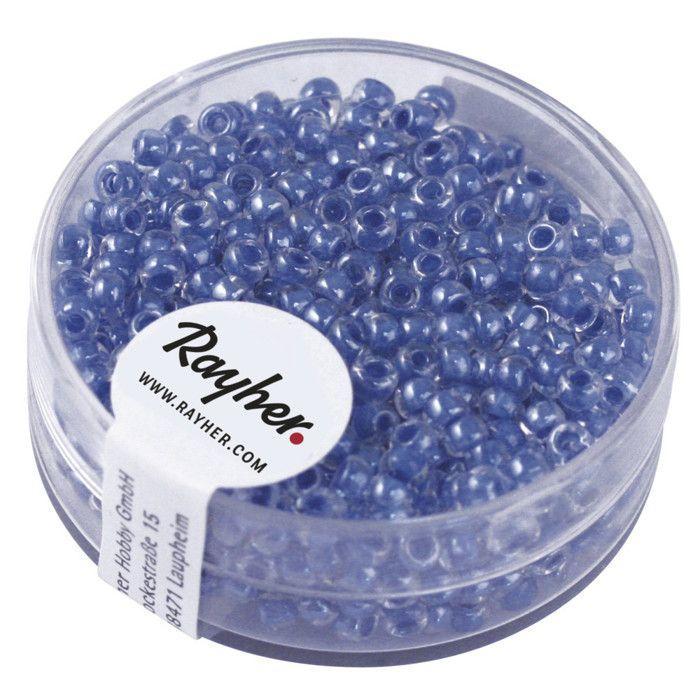 Rocailles Arktis, Lustrous, 2.6 Mm Box 17 G, Royal Blue