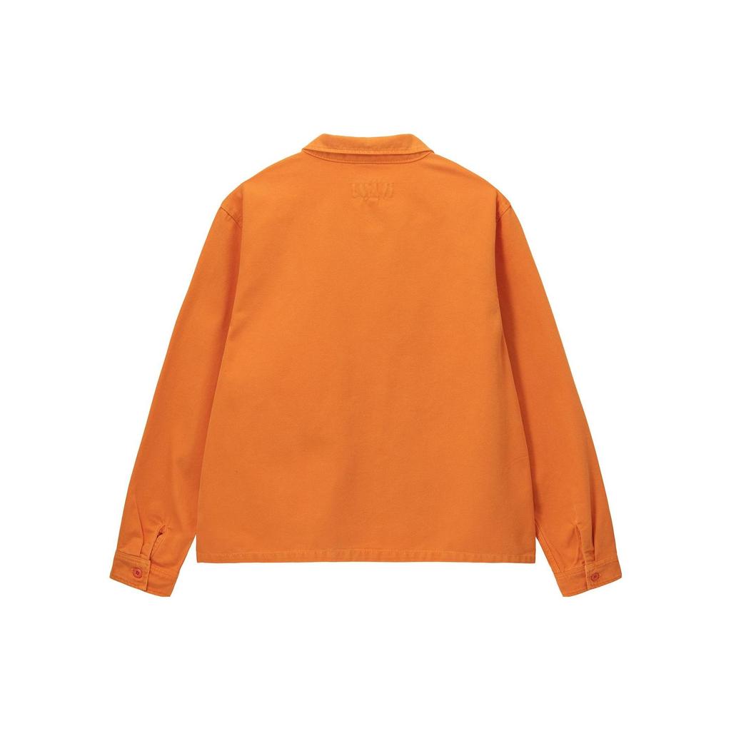 Stussy Washed Canvas Zip Shirt 1110264