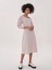 Bemon Signature V-Neck Dress_Ivory