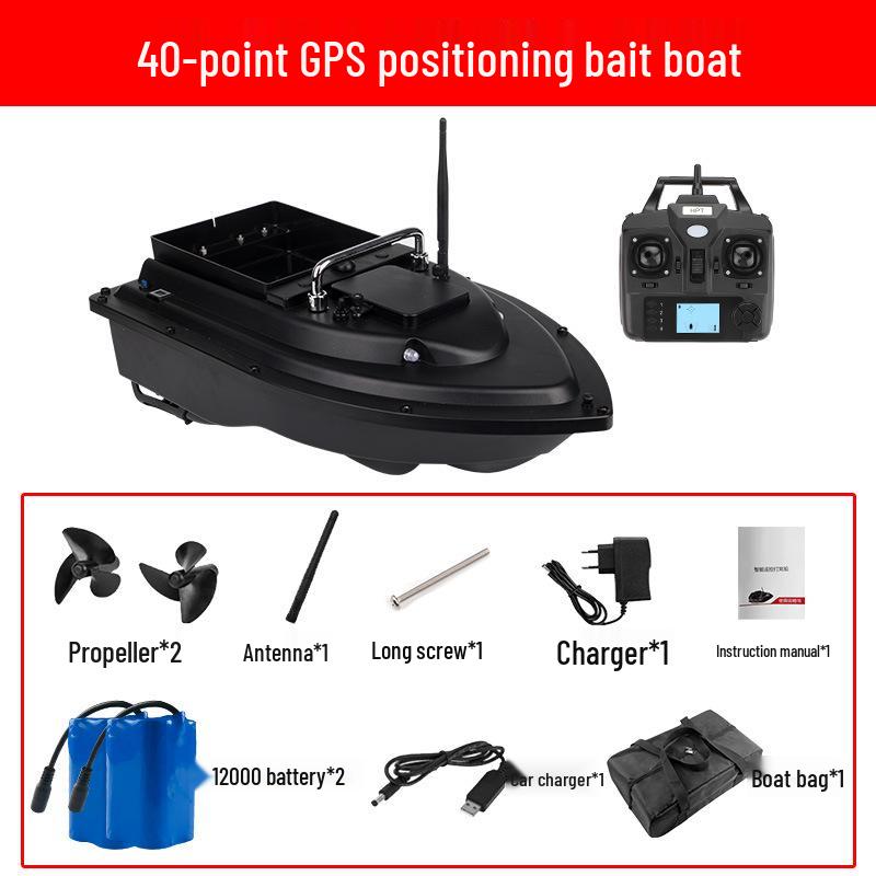 New Large Remote-Control Fishing Bait Boat with GPS and Automatic Return