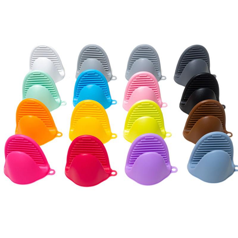 Silicone Nordic Color Heat-Resistant Microwave Glove - 42g, Anti-Slip, Anti-Scald Plate Lifter