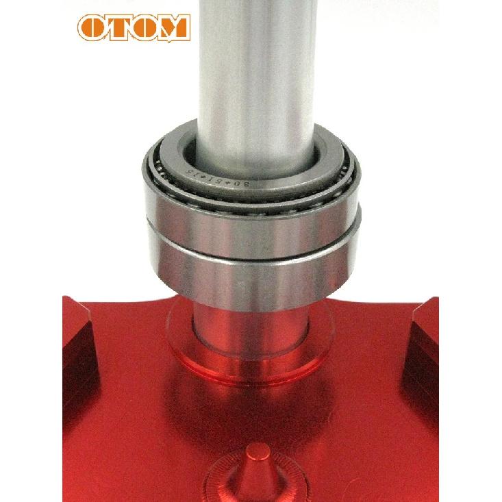 OTOM Steering Stem Bearings Set For HONDA CR125R CRF250R CRF450X CRF450RX Dirt Bike Directional Column Bearing Cub Steering Nuts