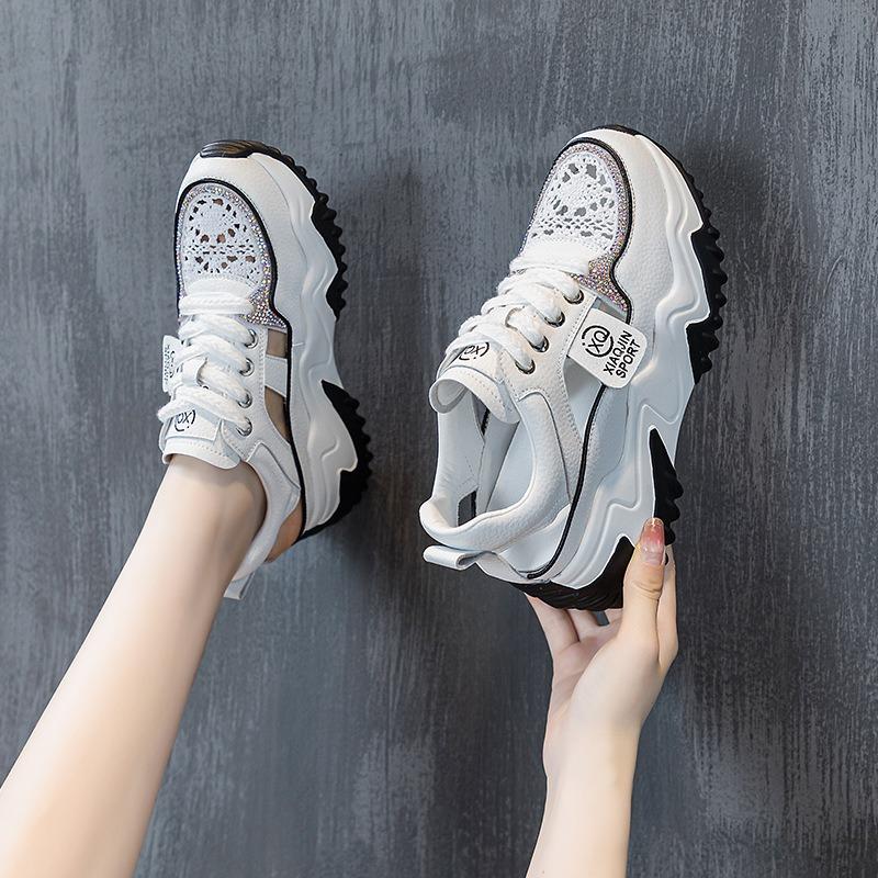 Summer Women's Shoes New Flat Bottom Casual Women's Net Shoes