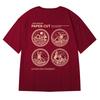 Zazomde Unisex Streetwear Chinese Character Tshirt Graphic Tshirt Cotton 2023 Harajuku T Shirt Summer Hip Hop Tops Tees Unisex