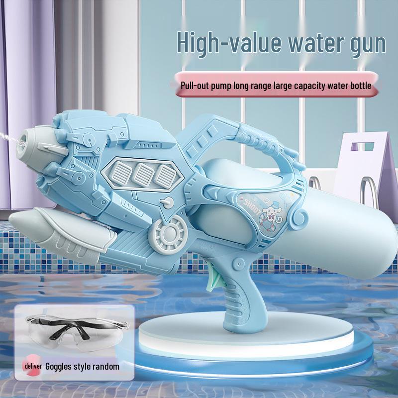 Large High-Pressure Water Gun Toy for Kids – Pull-Out Design, Ideal for Beach Water Fights