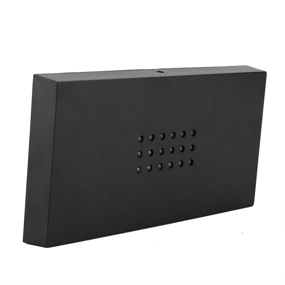 LED Light Lamp Display Stand Glass Art Base Holder (Colorful Light S)