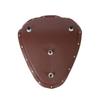 Brown Motorcycle Spring Solo Seat Saddle With Base And Nail For Motorcycle