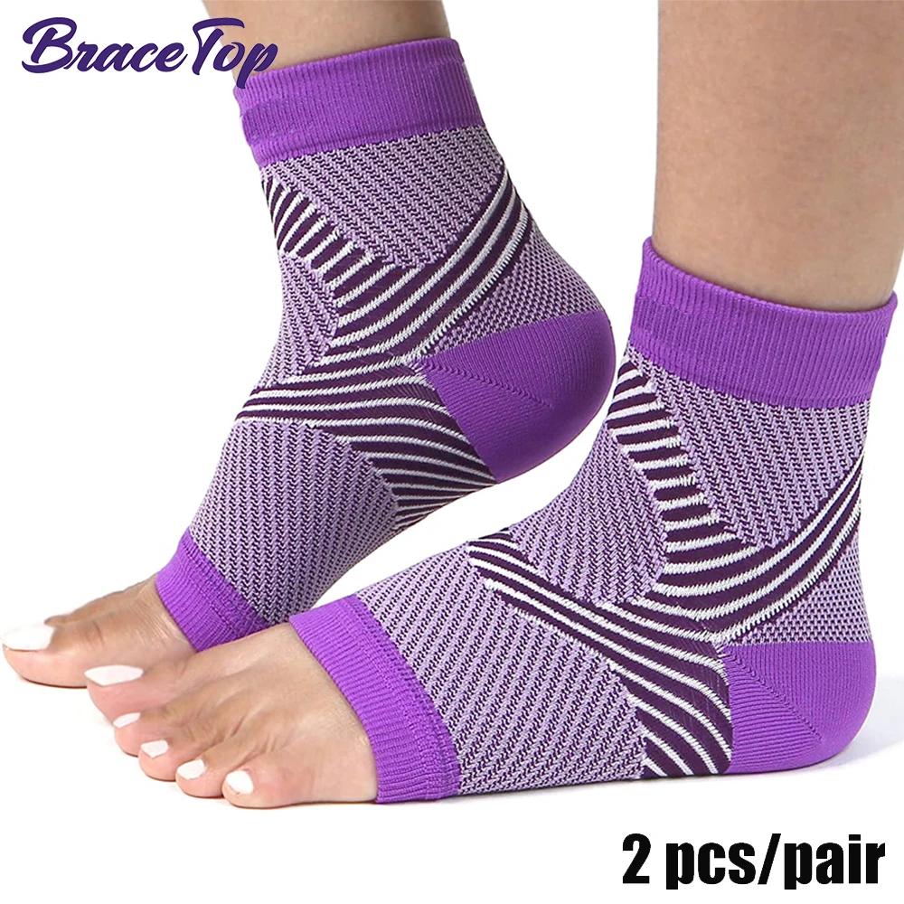Plantar Fasciitis Compression Socks Arch Support Heel Pain Relief Ankle Brace for Achilles Tendonitis