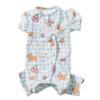 Cat Cooling Pajamas With Full Print Fly Sleeves Belly Cover 4-Leg Design Hairless Kittens Small Cats