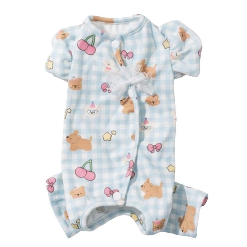 Cat Cooling Pajamas With Full Print Fly Sleeves Belly Cover 4-Leg Design Hairless Kittens Small Cats