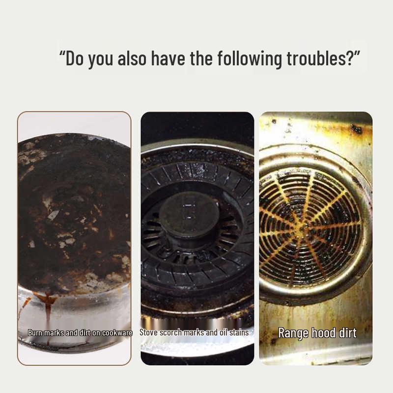 Three-Headed Eagle German Stainless Steel Multi-Effect Cleaning Paste - Removes Pot Bottom Stains & Rust