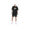 Nike Letter Logo Crew Neck Casual Pullover Short Sleeve T-Shirt Men Tops Black HJ3959-010
