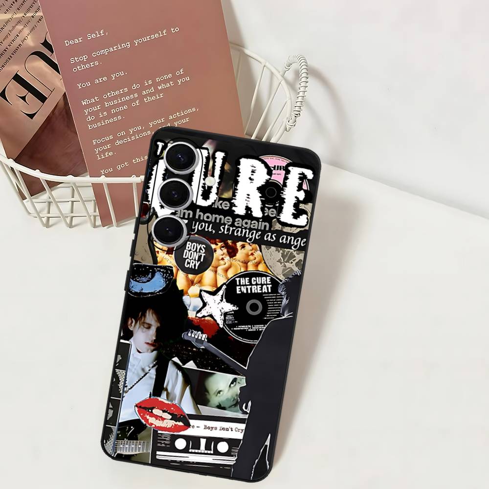 

Hot Classic Rock The C-CureS Band Phone Case For Samsung S 24 Fe 25 Ultra Plus 20 Lite 21 30 22 23 24 22 Ultra 5G Fundas Samsung S24 Plus