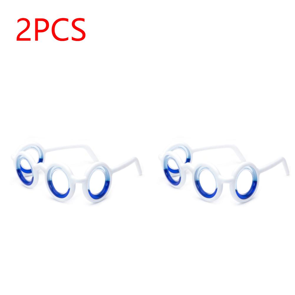 5-1PCS Anti-Nausea Eyewear Without Lens Multipurpose Motion Sickness Glasses Detachable Foldable for Old Adults Children