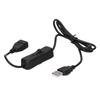 USB Switch Extension Cable Male To Female 28AWG Electronic Accessories for Fan LED