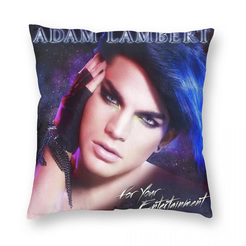 Adam Lambert For Your Entertainment Square Pillowcase Polyester Linen Velvet Pattern Zip Decor Pillow Case Car Cushion Cover