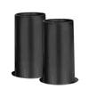2PCS Speaker Port Tube Bass Vent Ventilation Connector Quality Plastic Bass Reflex Tube for DIY Speaker Project Upgrades