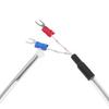 PTFE K Type Thermocouple 2 Wire Stainless Steel Probe Temperature Sensor Probe 0~200°C Waterproof Thermocouple Probe