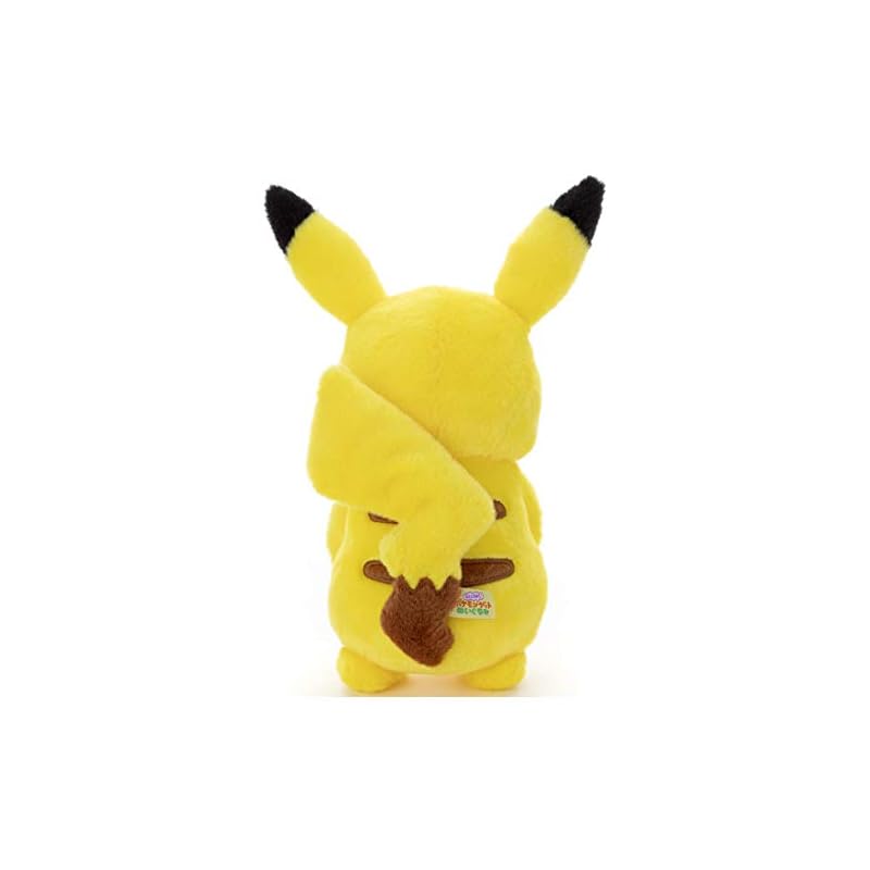 Takara Tomy Arts Pokémon I Choose You! Plush Toy Pikachu, Approximately 23cm Tall
