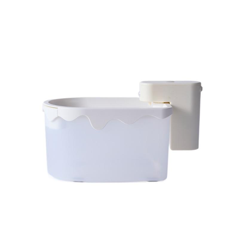 New Wireless Cat Waters Dispenser Ice Cream Shape Pet Water Dispenser Waters and Electricity Separation Water Dispenser
