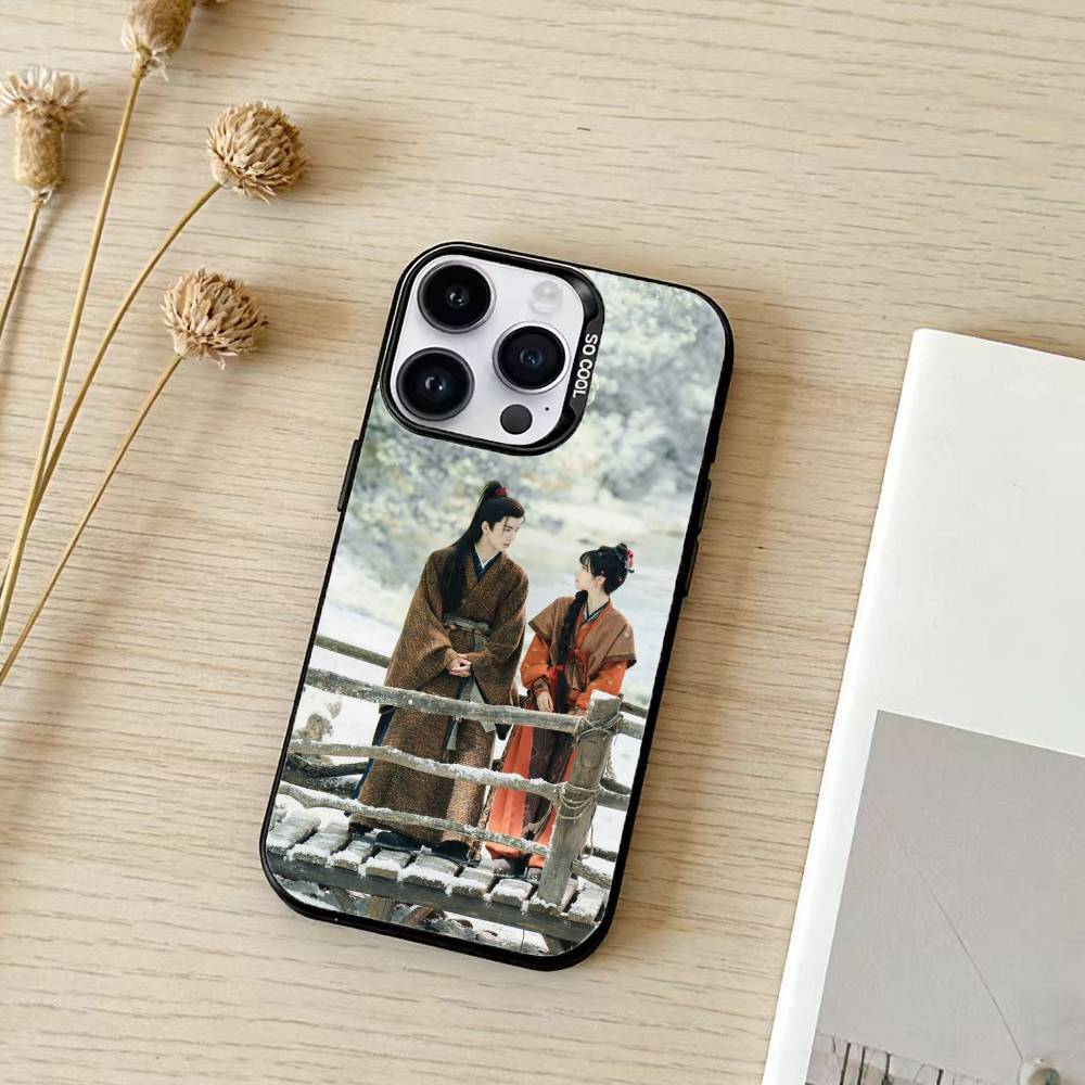 Drama P-Pursuit Of Jade zhuyu zhanglinghe Phone Case Color Silver Shell For IPhone 17 16 15 14 13 12 11 Pro Max Plus