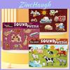Wooden Animal Sound Puzzle For Kids Education Interactive Learning Toy