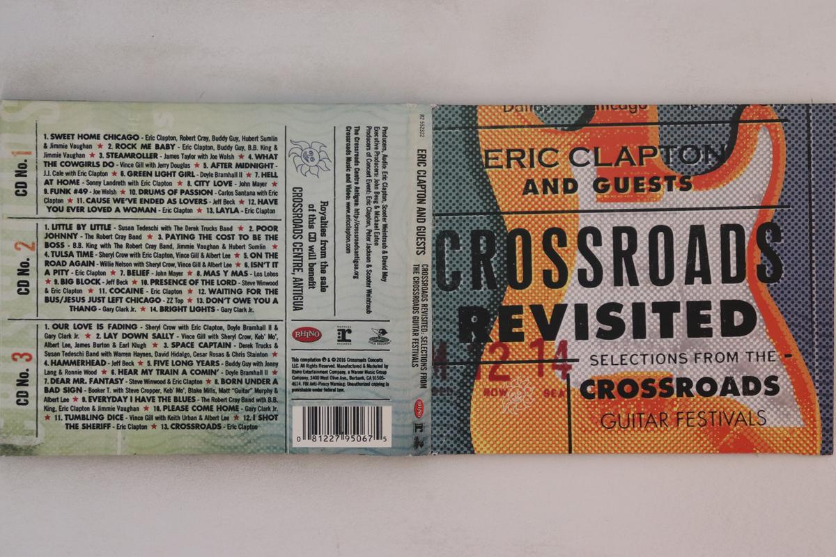 

CD ERIC CLAPTON Crossroads Revisited Selections Fro R2552322 RHINO 2016 US Rock Used