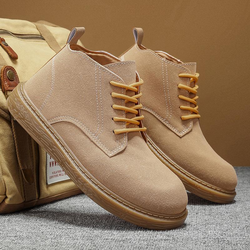 Autumn and Winter New Men's Shoes Fashion Chelsea Men's Boots Martin Short Boots