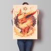 Japanese Anime Canvas Paintings Pokemon Umbreon Retro Style Cartoon Picture Modern Home Living Room Children's Room Decor Poster