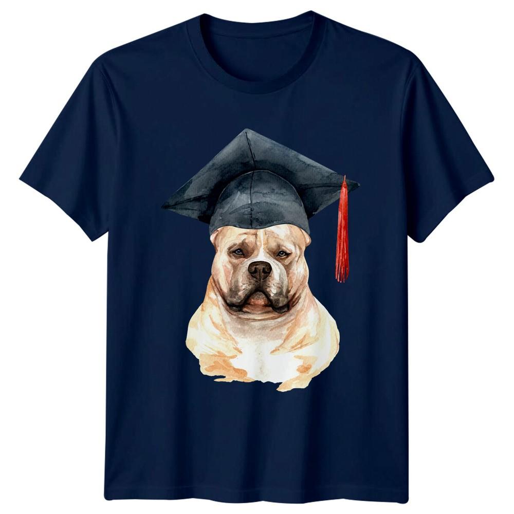 Bulldog Graduation Unisexs TShirt Dog Lover Funny Graduate Tee