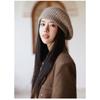 Autumn and Winter Hats, Children's Knitted Warm Woolen Hats, Solid Color Berets