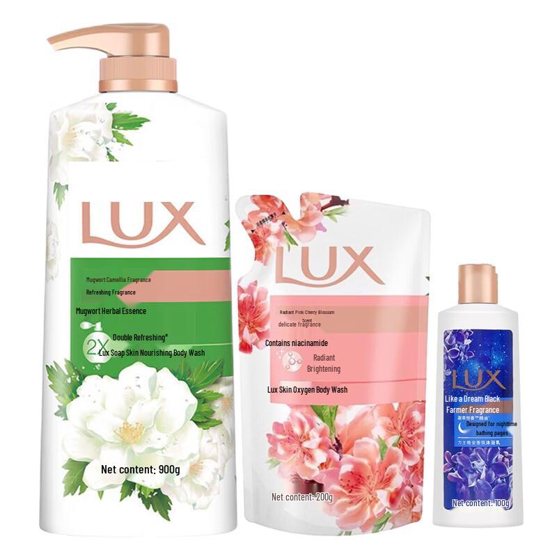 LUX Refreshing Wormwood Camellia Scent Shower Gel