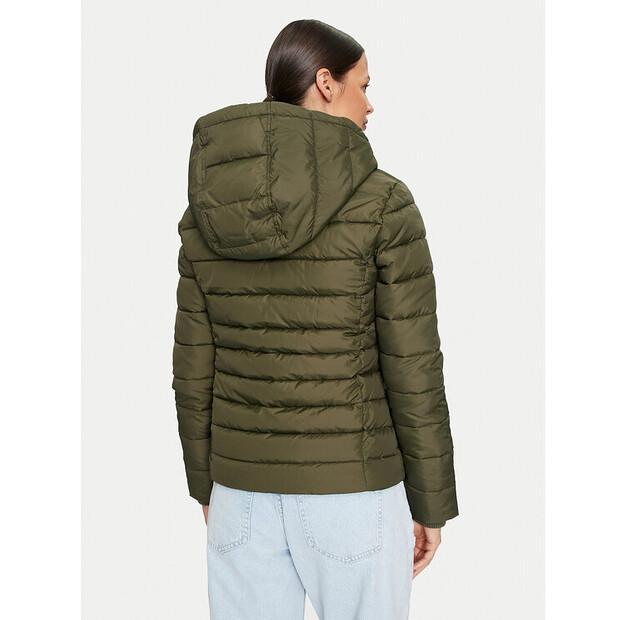 Tommy Jeans Basic Down Jacket DW0DW18311 Green Slim Fit