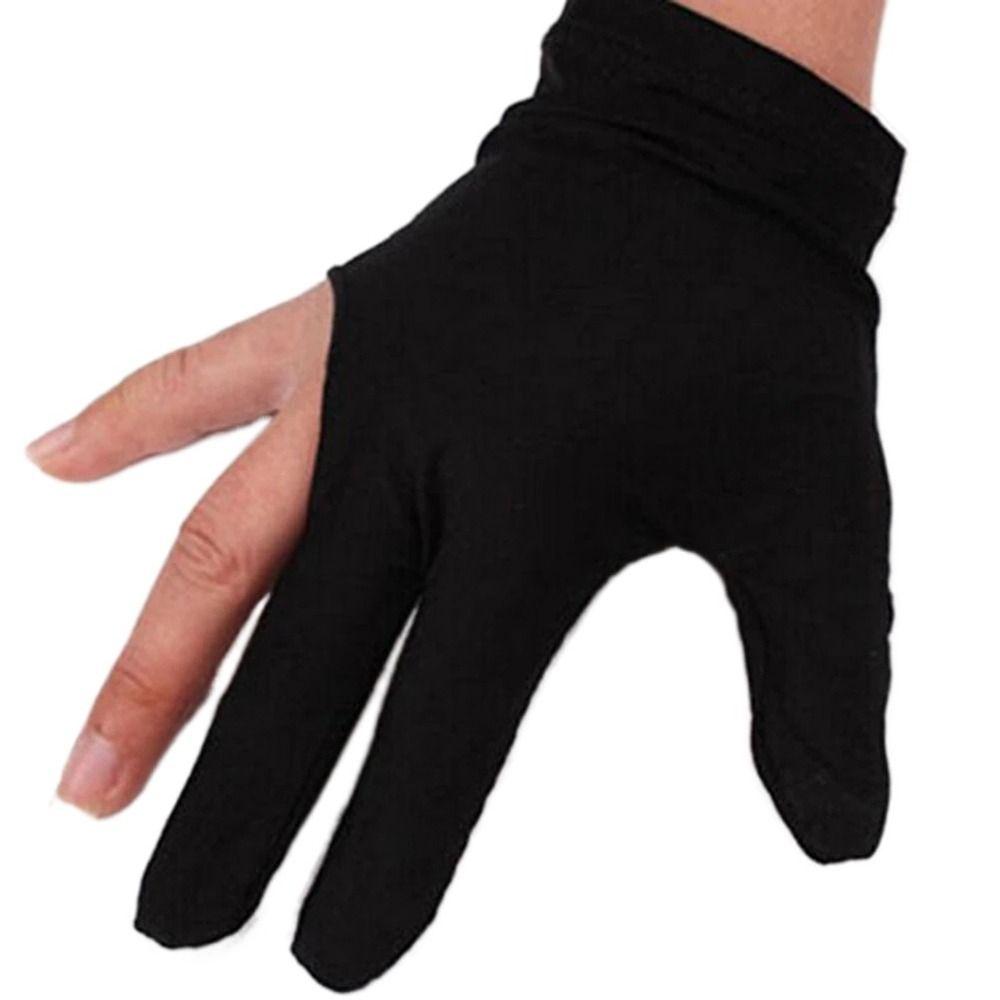 Gloves Non Slip Three Finger Billiard Gloves Letter Snooker Billiard Gloves Left Hand Gloves
